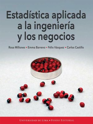 cover image of Estadística aplicada a la ingeniería y los negocios